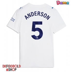 Manchester City Elliot Anderson #5 Tredje trøje Dame 2026-27 Kort ærmer Manchester City Elliot Anderson #5 Tredje trøje Dame 2026-27 Kort ærmer